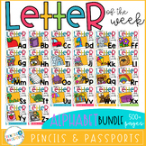 BUNDLE! Alphabet Letter of the Week