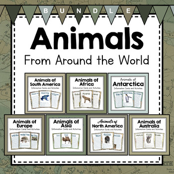 Preview of BUNDLE: Animals From Around the World