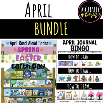 Preview of BUNDLE: April Digital Libraries, Journal BINGO, and Directed Drawing