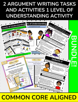 Preview of BUNDLE! Argument Writing