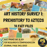 BUNDLE Art History Survey 1: Prehistory to Aztec Fact Files
