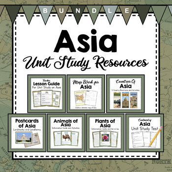 Preview of BUNDLE: Asia Unit Studies Resources | Asia Unit Activities