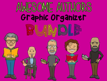 Preview of MEGA DEAL BUNDLE : 21 Awesome Authors Graphic Organizers