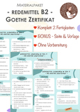 BUNDLE: B2 Redemittel Schreiben & Sprechen - Goethe Zertifikat