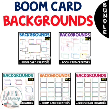 Preview of BUNDLE BOOM CARD™ Templates