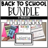 BUNDLE | Back to School | Open House | Meet the Teacher