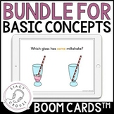 Basic Concepts BUNDLE Speech Therapy BOOM CARDS™
