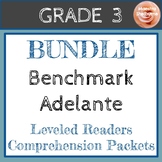 BUNDLE Benchmark Adelante Grade 3 Leveled Readers Comprehe