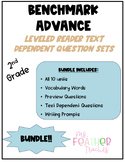 BUNDLE Benchmark Advance Leveled Reader Guided Questions (