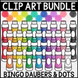 BUNDLE Bingo Daubers and Dots CLIP ART with Moveable Pieces