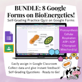 BUNDLE Bioenergetics Practice Quiz | Digital Distance Resp