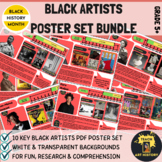 BUNDLE Black Artist Posters for Classroom Decor and Studen