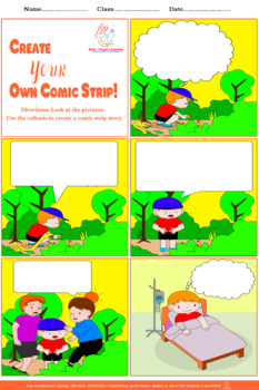 Creating Comics For Kids 6-9: Comic Practice Templates To Learn