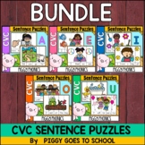 BUNDLE : CVC Sentence Puzzles