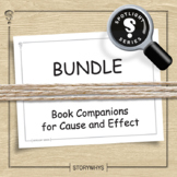 BUNDLE Cause and Effect and Sentence Building Book Companions