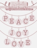 BUNDLE: Christmas Bulletin Board Kit | BOHO Holiday | Eart