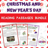 BUNDLE || Christmas & New Year's Day || READING PASSAGES &