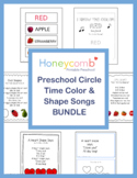 BUNDLE Circle Time Color Songs and Shape Songs with Cut & 