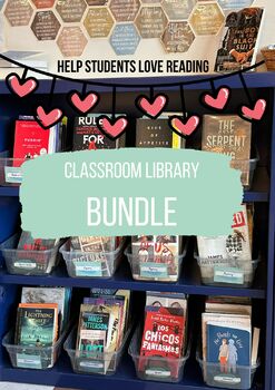 Preview of BUNDLE- Classroom Library Setup