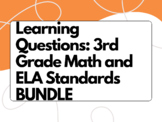 BUNDLE Common Core Learning Targets for 3rd Grade: Essenti