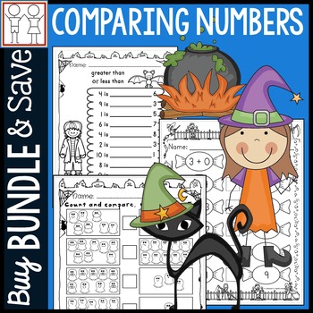 Preview of BUNDLE: Comparing Numbers to 10