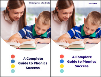 Preview of BUNDLE Complete Guide to Phonics Success for Parents (K-1 & 2 Grade)