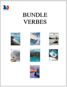 Preview of BUNDLE: Conjuguer les verbes, French, French immersion, distance learning