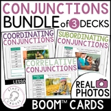 Conjunctions BOOM CARDS™ Coordinating Subordinating Correl