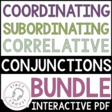BUNDLE Conjunctions Interactive PDF Coordinating Subordina