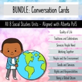 BUNDLE: Conversation Cards/Journal Prompts for Gr3 Social 