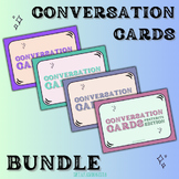 BUNDLE: Conversation Cards: Presente, Imperfecto, Pretérit