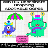 BUNDLE - Coordinate Graphing Mystery Picture - WINTER ADOR
