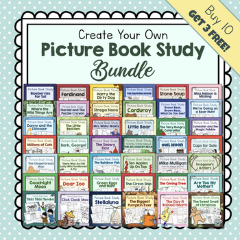 Preview of BUNDLE: Create Your Own Picture Book Study | You Pick 10 and Get 3 Free