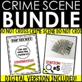 BUNDLE Crime Scene/Mystery Files Creative Writing Activities
