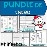 BUNDLE DE ENERO para PRIMERO | First Grade January Bundle 