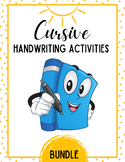 BUNDLE DEAL- Cursive Writing and Handwriting Practice