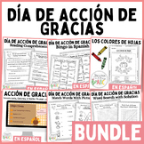 BUNDLE - Día de Acción de Gracias Thanksgiving Activities 