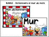 BUNDLE - Dictionnaire illustré et mur de mots