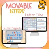 BUNDLE! Digital Magnet Letters AND Tiles for Google Slides