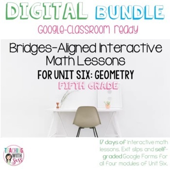 Preview of BUNDLE- Distance Learning: Math Unit Six: All Modules
