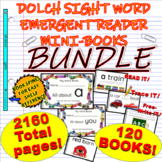 BUNDLE: Dolch Pre-Primer Sight Word Emergent Reader Mini-b