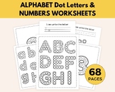 BUNDLE Dot a Letter-Dot Marker-A-Z Letter-Animal Theme-Num