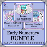 BUNDLE - EARLY NUMERACY - Counting, Patterns, Numbers, Sha