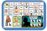 BUNDLE: EDITABLE POWERPOINT GAMES - ANIMAL ALPHABET CARDS 