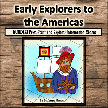 Preview of BUNDLE! Early Explorers of Americas: PowerPoint and Explorer Information Sheets