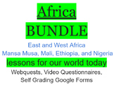 BUNDLE East and West African History < Mansa Musa, Mali, E