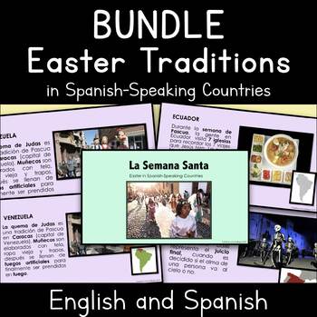 Preview of BUNDLE | Easter in Spanish-Speaking Countries | La Semana Santa Las Pascuas