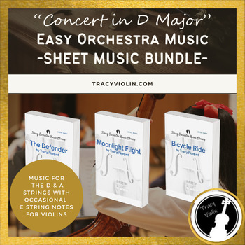 Preview of BUNDLE: Easy Orchestra Sheet Music - "Concert in D Major"