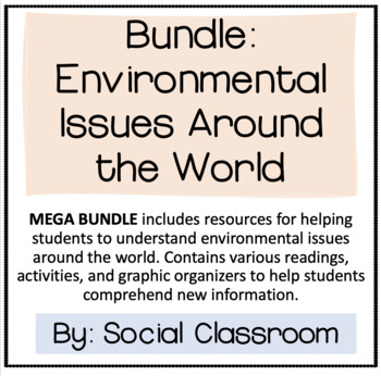 Preview of BUNDLE: Environmental Issues Around the World