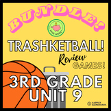 BUNDLE!!! - Everyday Math - 3rd Grade -  TRASHKETBALL Revi